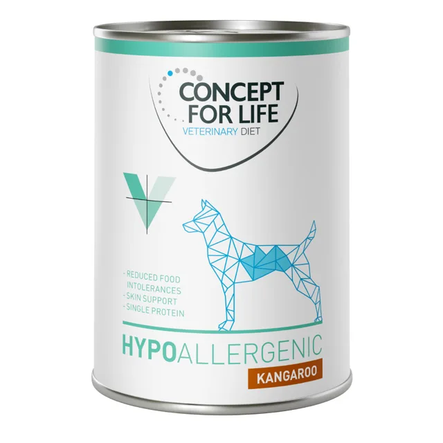 Concept for Life Veterinary Diet Hypoallergenic s klokanem - 24 x 400 g
