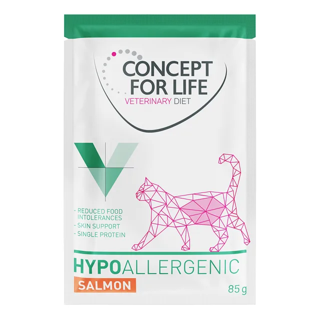 Concept for Life Veterinary Diet Hypoallergenic s lososem - 12 x 85 g