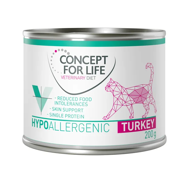 Concept for Life Veterinary Diet Hypoallergenic Turkey - 6 x 200 g