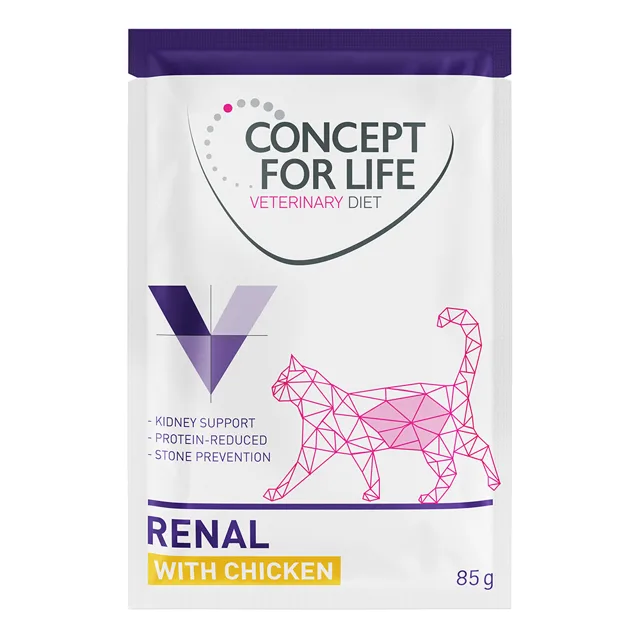 Concept for Life Veterinary Diet Renal s kuřecím - 12 x 85 g
