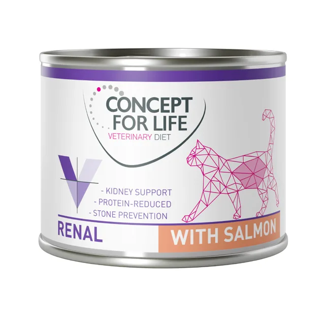 Concept for Life Veterinary Diet Renal s lososem - 6 x 200 g