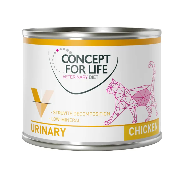 Concept for Life Veterinary Diet Urinary kuřecí - 6 x 200 g
