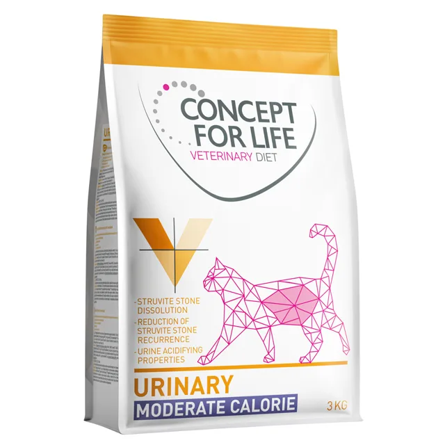 Concept for Life Veterinary Diet Urinary Moderate Calorie - 3 kg