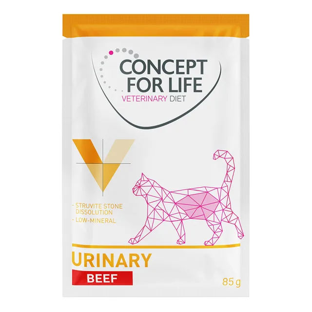 Concept for Life Veterinary Diet Urinary s hovězím - 12 x 85 g
