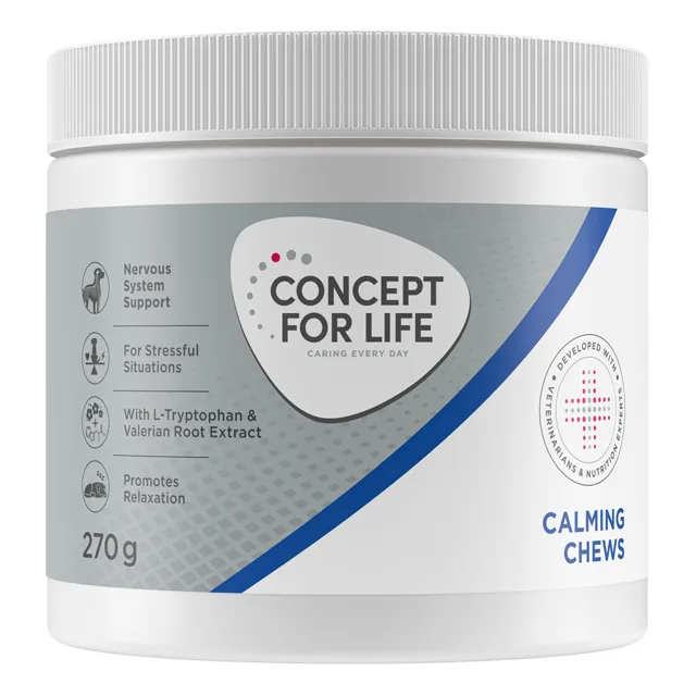Concept for Life zklidňující žvýkací doplněk - výhodné balení: 2 x 270 g
