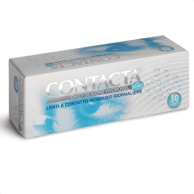 CONTACTA Contacta, Daily Silicone Hydrogel 30, Denní kontaktní čočky -6,50-poškozené balení
