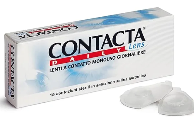 CONTACTA DAILY Měkké kontaktní čočky 15 ks -4.00