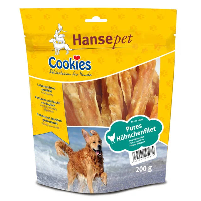 Cookies Delikatess kuřecí  200 g - Výhodné balení: 3 x 200 g filetové použky