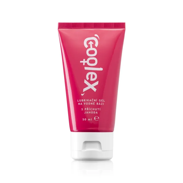 Coolex lubrigační gel na vodní bázi s příchutí Jahoda Dermacol - Oficiální e-shop Dermacol