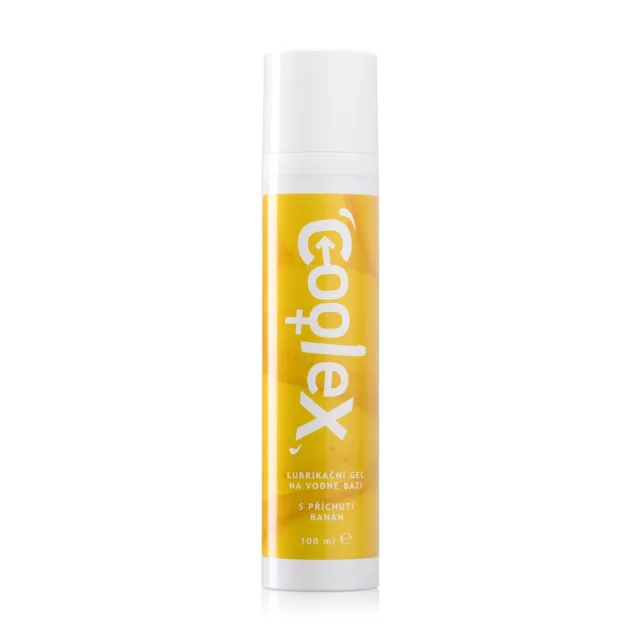 Coolex lubrikační gel na vodní bázi s přichutí banán Dermacol - Oficiální e-shop Dermacol