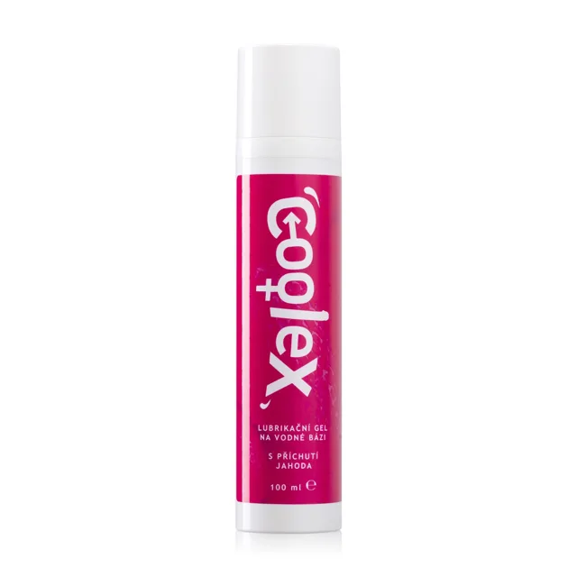 Coolex lubrikační gel na vodní bázi s příchutí Jahoda Dermacol - Oficiální e-shop Dermacol