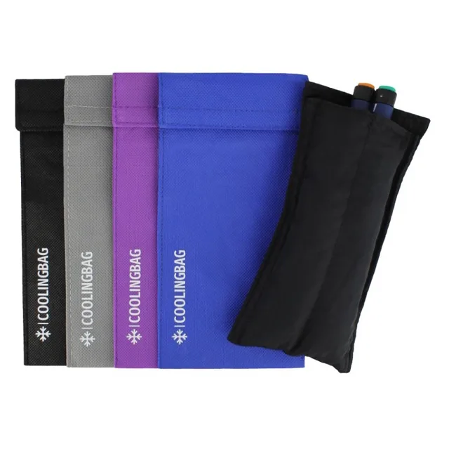 COOLINGBAG Chladící pouzdro pro 2 inzulínová pera, Barva: Černá