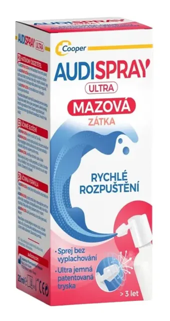 COOPÉRATION PHARMACEUTIQUE FR Audispray Ultra ušní sprej 20 ml