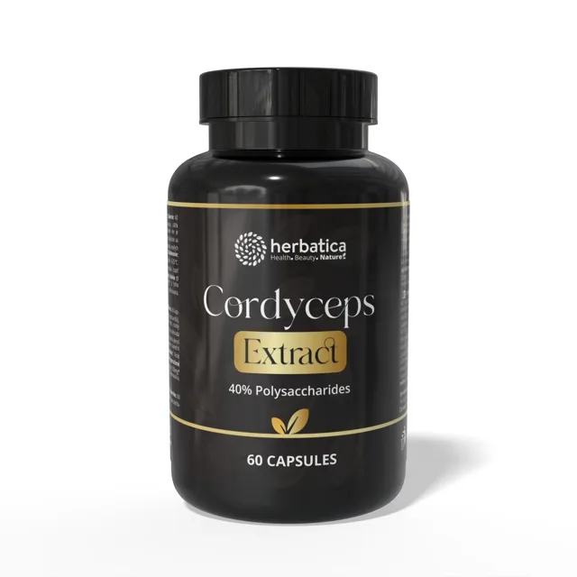 Cordyceps extrakt - 60 kapslí - Herbatica