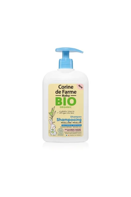 Corine de Farme Baby Bio Organic Micelární Šampón 480 ml, poškozený aplikátor