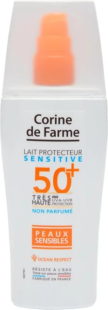 Corine de Farme - Ochranné mléko SPF50+ Sensitive, 150ml