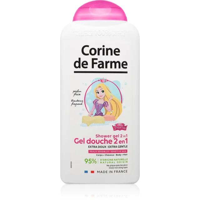 Corine de farme Shower Gel 2 in 1 Princess sprchový gel 2 v 1 300 ml