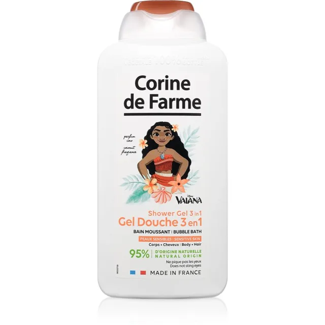 Corine de farme Shower Gel 2 in 1 Vaiana sprchový gel 2 v 1 300 ml