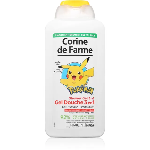 Corine de farme Shower Gel 3 in 1 jemný sprchový gel a šampon pro děti 3 v 1 500 ml