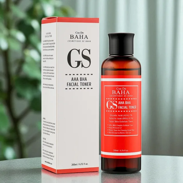 COS DE BAHA - AHA/BHA GS Toner - AHA/BHA GS Tonikum -  200 ml