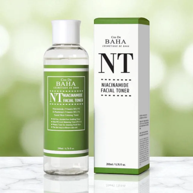 COS DE BAHA - Niacinamide Toner - Pleťové tonikum s niacimidem -  200 ml