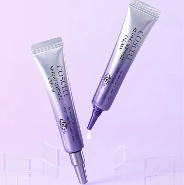 COSCELL - Retinol Wrinkle Cream - Intenzivní vyhlazující krém s retinolem na oční okolí a mimické vrásky - 10 ml