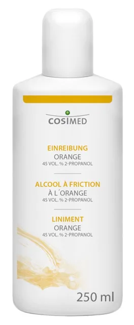 cosiMed Alkoholový odmašťovač, pomeranč, 250 ml