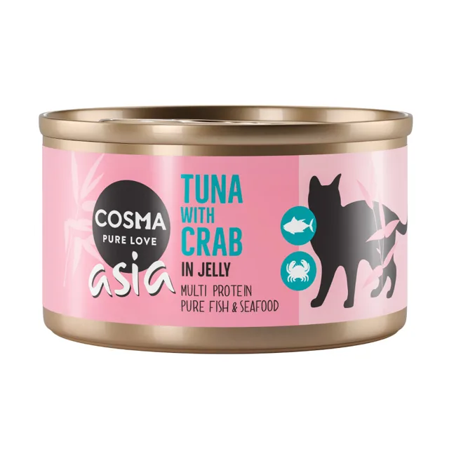 Cosma Asia v želé 6 ks (6 x 85 g) - mix (6 druhů)