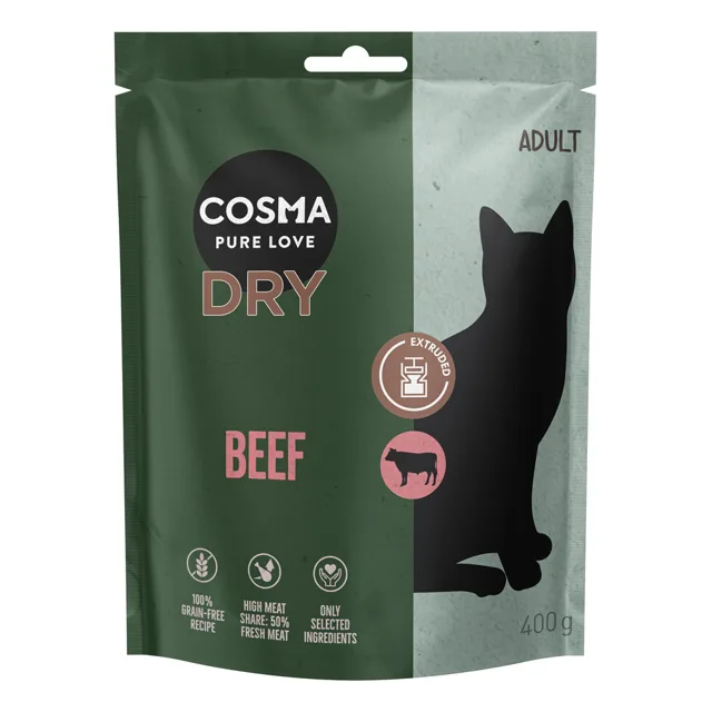 Cosma Extruded granule hovězí - 2 kg