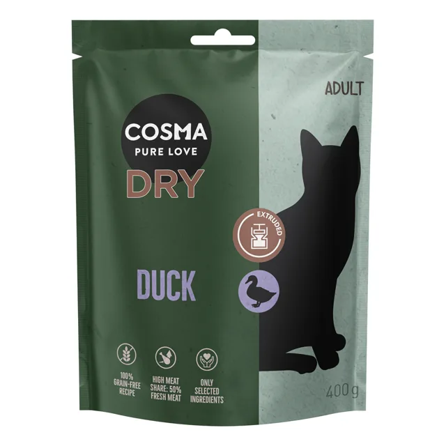 Cosma Extruded granule kachní - 2 kg