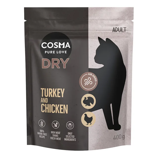 Cosma granule krůtí a kuřecí - 400 g