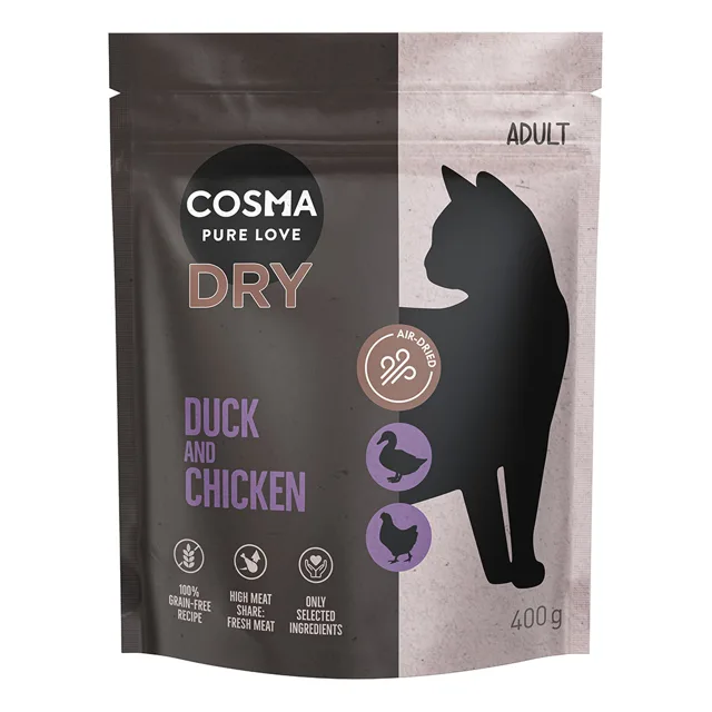 Cosma granule s kachnou a kuřecím - 400 g