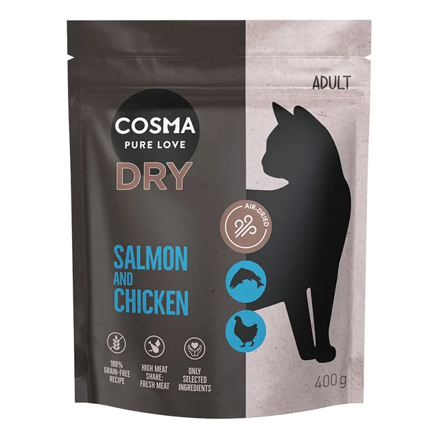 Cosma granule s lososem a kuřecím - 400 g