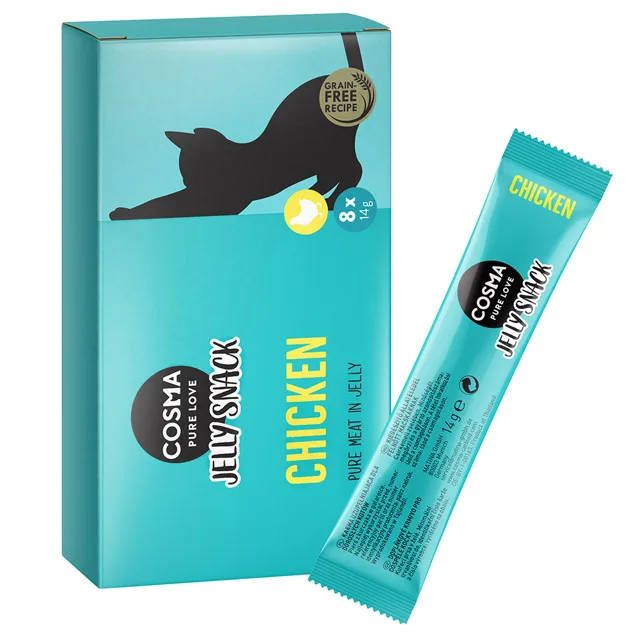 Cosma Jelly Snack 8 x 14 g - mix 1