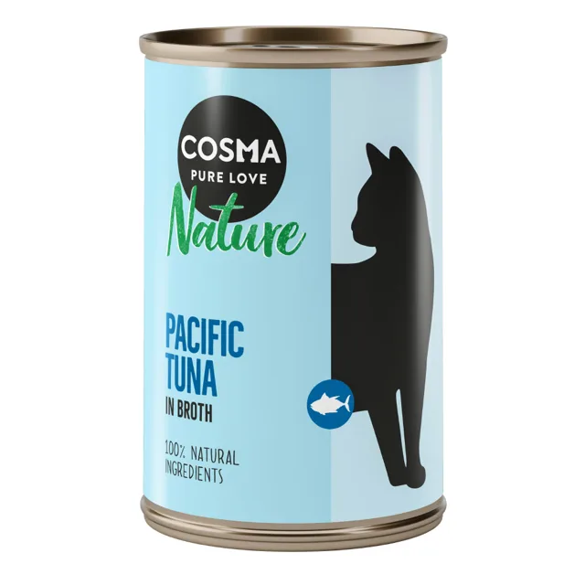 Cosma Nature 6 x 140 g - Tichomořský tuňák