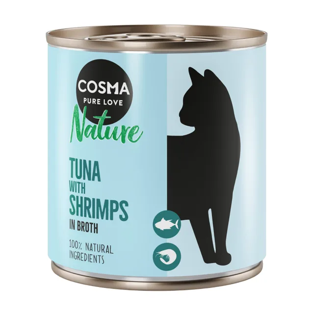 Cosma Nature 6 x 280 g - Tuňák a krevety