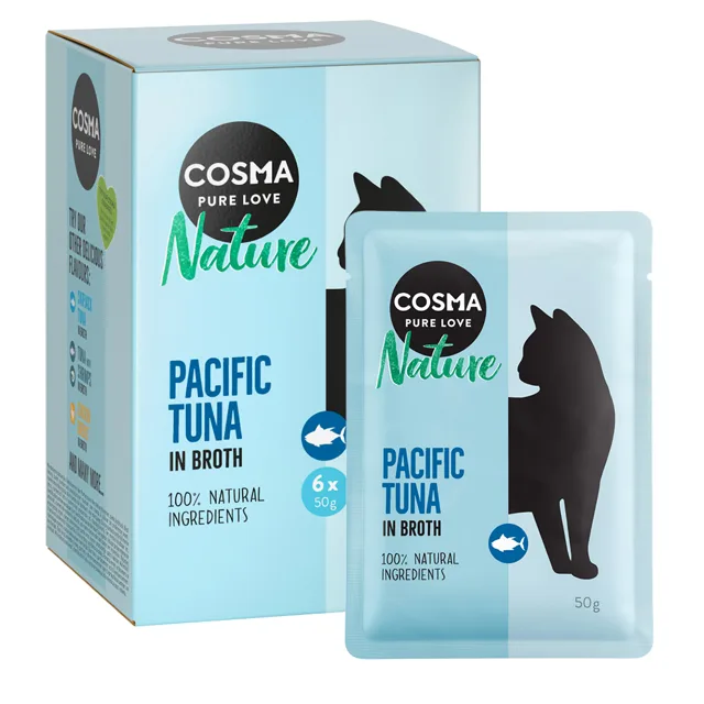 Cosma Nature kapsičky 18 x 50 g  - pacifický tuňák