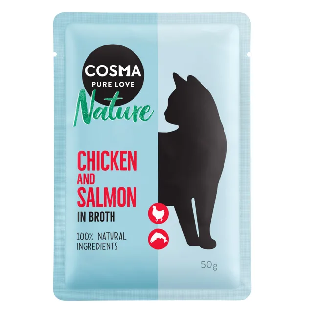 Cosma Nature kapsičky 6 x 50 g  - mix (6 druhů)