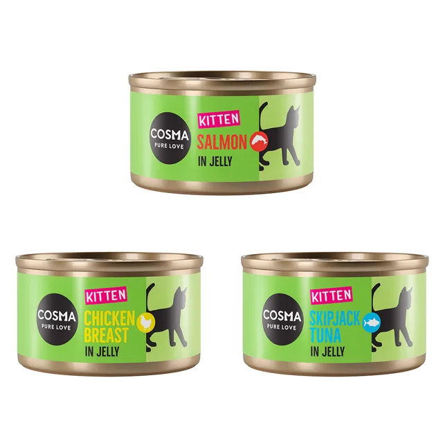 Cosma Original Kitten 24 x 85 g - mix