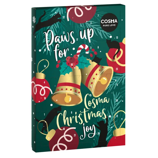 Cosma Snackies adventní kalendář pro kočky - 1 kus (10,5 g)