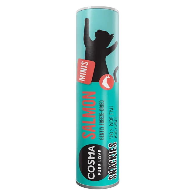 Cosma Snackies Minis - losos 21 g