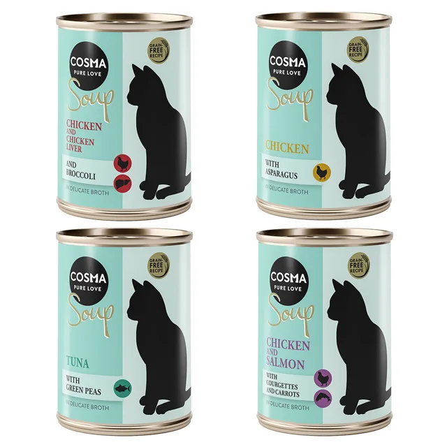 Cosma Soup 6 x 100 g - mix (4 druhy)