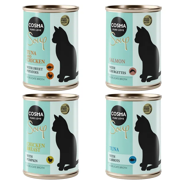 Cosma Soup 6 x 100 g - mix (4 druhy)