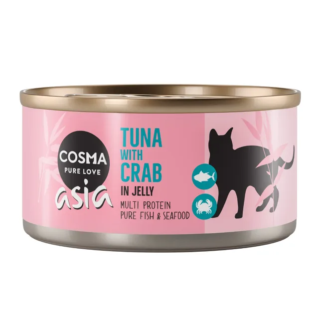 Cosma Thai/Asia v želé 6 x 170 g - Míchané balení Fruit (3 druhy)