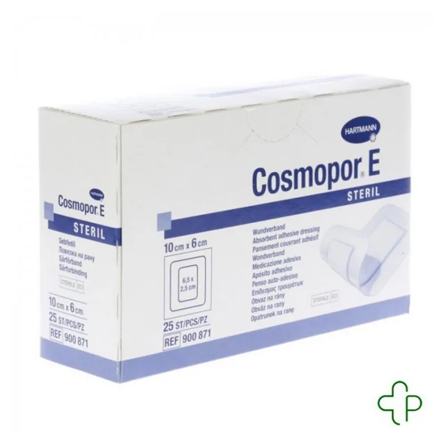 COSMOPOR Rychloobvaz E sterilní 10 x 6 cm 25 kusů
