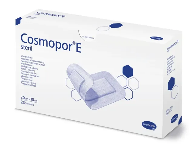 Cosmopor rychloobvaz E sterilní 20 x 10 cm 25 ks