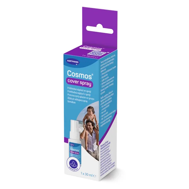 COSMOS Cover spray průhledná náplast ve spreji 30 ml