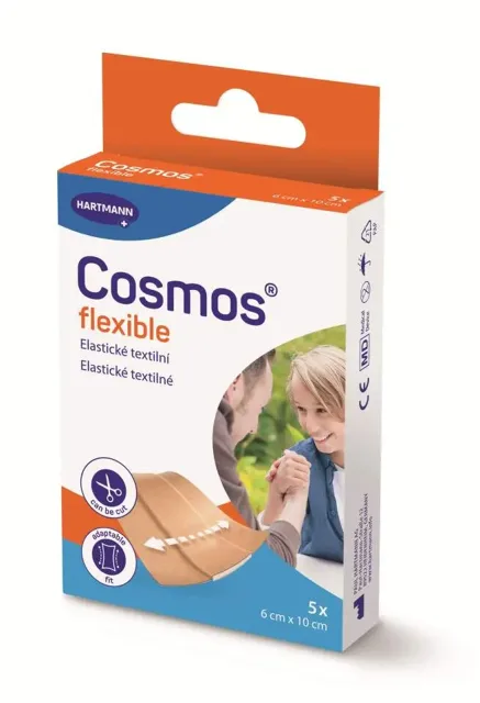 COSMOS Flexible pružná náplast 6 x 10 cm 5 ks