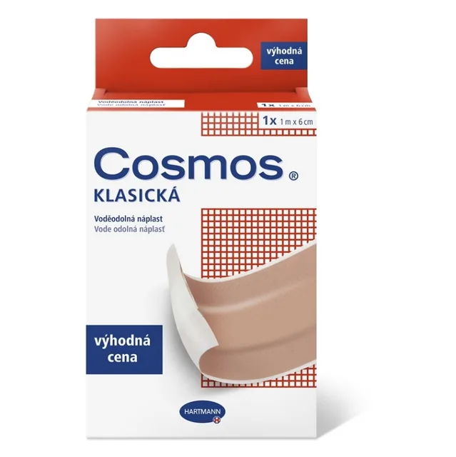 COSMOS Klasická voděodolná náplast 1 mx 6 cm