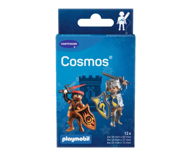 Cosmos Playmobil Novelmore dětské náplasti 12ks